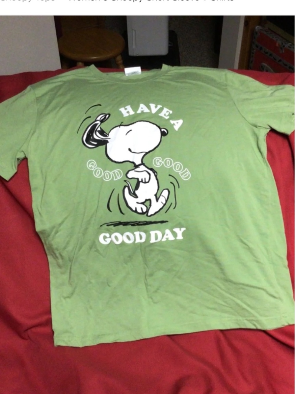 Ladies Snoopy tshirt